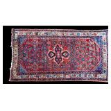 Persian Heriz Area Rug / Mat ~2.5