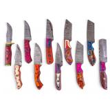 Artisan Handmade Damascus Steel Knives (10)