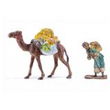 2 Austrian Cold Painted Bronze Figures