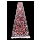 Red Persian Runner Rug ~ 19.75