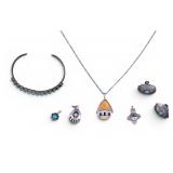Sterling and Turquoise and Other Jewelry