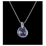 Swarovski Crystal Shell Necklace