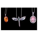 Sterling Silver Pendants and Chains