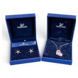 Swarovski Necklace & Earrings