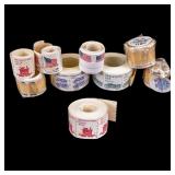 Collection of USPS Mint Stamp Rolls