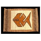 Hand-Woven Wool Tribal Rug