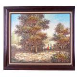 Alen Walter Oil on Canvas Landscape