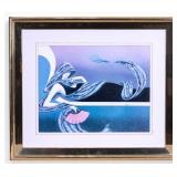 Large Figural Ferraro Print