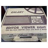 Kalart Film Editor Viewer Model EV-8