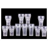 15 Coca-Cola Vintage Glasses