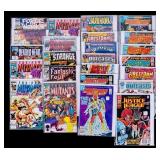 Collection of Marvel & DC Comic Books