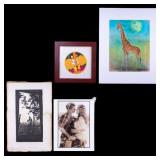 Four Contemporary Prints