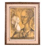 Pierre Henry (French 1924-2015) Signed Print 8/35