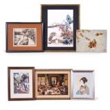 6 Piece Artwork Grouping w/ A.P. & More