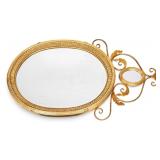 La Barge Double Oval Mirror