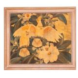 Jessie Arms Botke "Cockatoos" Framed Print