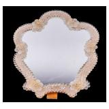Vintage Venetian Murano Glass Wall Vanity Mirror