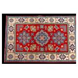Hand-Knotted Floral Area Rug