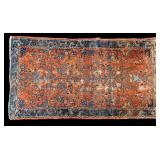 Antique Persian Sarouk Area Rug
