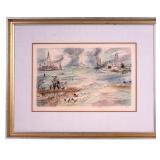 La Montee des Eaux by G. Signac (1913-1980)