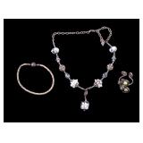 Pandora & Sterling Jewelry Lot