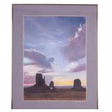 Monument Valley Original Pastel by Roy Schmid