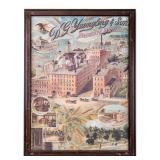 Framed Yuengling Bar Poster