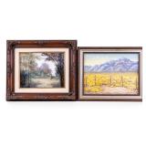 Landscape Oil on Canvas Paintings