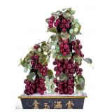 Chinese Hardstone Grapevine