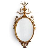 Adams Style Gilt Wall Mirror