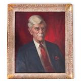 Arthur Meltzer (1893-1989, PA/MN) O/C Portrait