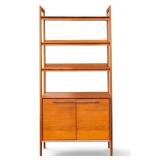 MCM-Style Teak Shelving Unit
