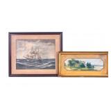 Vintage and Antique Framed Prints