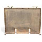 Arts and Crafts Iron Fireplace Screen