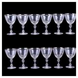 Tiffin-Franciscan Princess Margaret Wine Goblets