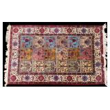 Antique Persian Hand-Knotted Area Rug