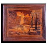 Marquetry Wood Art