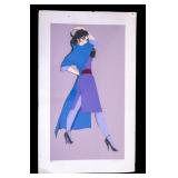 Signed Maher Marcos "Just A Glance" Serigraph
