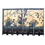 Chinese Lacquerware Room Screen Panels