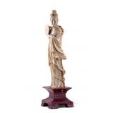 Chinese Carved Soapstone Guanyin Statuette
