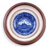 Independence Hall Historical Blue Staffordshire