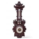 Seronson Elaborately Carved Wall Barometer