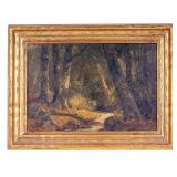 H.P. Giles (Am 1850-1930) Oil on Board