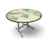 Modern Industrial Table, Dimensional Plastic Corp