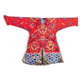 Chinese Red Dragon Robe