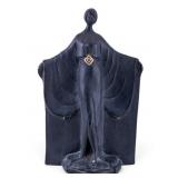 Early Art Deco Chalkware Statuette