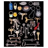 Iron Skeleton Keys, Clock Keys, and More