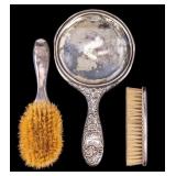 Antique Sterling Silver Vanity Set