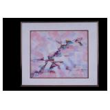 Abstract Expressionist Oil on Canvas, Signed