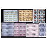 Collectible U.S. Postage Sheets